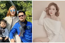 Bằng Kiều hạnh phúc bên bạn gái xinh đẹp, con trai kháu khỉnh