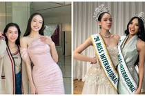 Hình ảnh đầu tiên của Hoa hậu Quốc tế Thanh Thủy sau đăng quang 