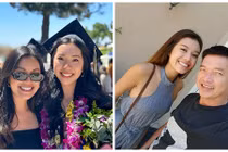 Hai con gái Quang Minh xinh như mộng, không vào showbiz