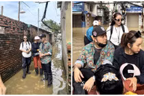 Ưng Hoàng Phúc, Quế Vân gây tranh cãi khi đi từ thiện ở HN