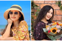 Nhan sắc mặn mà của diễn viên Khánh Huyền ở tuổi 53