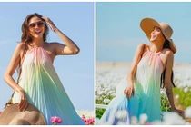 “Bà bầu” Võ Hoàng Yến khoe nhan sắc mặn mà