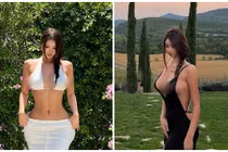 Hot girl lai Âu - Á mặc hở bạo khoe đường cong “ná thở“