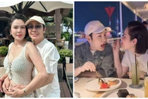 Khoảnh khắc tình bể bình giữa Vũ Luân và Phương Lê 