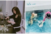 Cuộc sống của Thủy Tiên - Công Vinh trong biệt thự triệu đô
