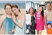 Vợ thứ ba của Chi Bảo khoe mẹ ruột giàu có, trẻ đẹp