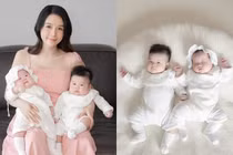 Cặp song sinh lai Hàn Quốc của Sam ngày càng đáng yêu gây sốt