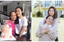 Tăng Thanh Hà chăm đưa đón mẹ đẻ đi du lịch, đến nhà chơi