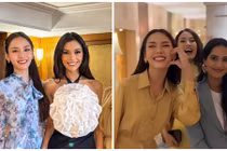 Mai Phương có lép vế khi đọ sắc dàn đối thủ ở Miss World?