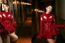 Minh Hằng lên đồ đi hát hậu sinh nở, phong thái đỉnh của chóp