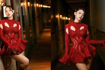 Minh Hằng lên đồ đi hát hậu sinh nở, phong thái đỉnh của chóp