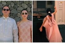 Tăng Thanh Hà khoe con gái điệu đà, nữ tính