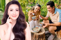 Chân dung nữ diễn viên được Huỳnh Anh Tuấn giới thiệu là "vợ"