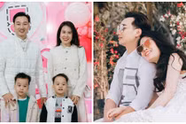 Hôn nhân ngọt ngào của Thành Trung và vợ cựu tiếp viên hàng không