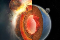 Phát hiện dấu vết hành tinh khác ẩn trong lòng Trái Đất 