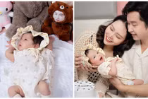 Bằng Cường - Bảo Anh khoe con gái 1 tháng tuổi đáng yêu