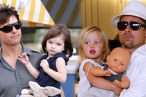 Brad Pitt - Tom Cruise: Hai người cha "thất bại" của Hollywood