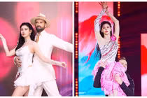 Hình ảnh Trương Quỳnh Anh ở Bước nhảy hoàn vũ trước khi rút lui