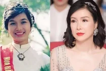 Hoa hậu Bùi Bích Phương mãn nguyện bên chồng Tiến sĩ
