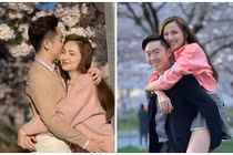 Diễm Hương và chồng thứ ba ngày càng ngọt ngào