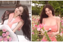 Hot girl Đài Loan chuộng váy áo gợi cảm, đẹp như búp bê sứ