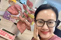 BTV Hoài Anh có làn da căng mọng ở tuổi 44