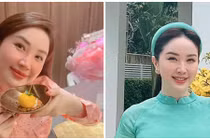 Nhan sắc của Bảo Thy khi tăng cân hậu Tết Nguyên đán 