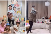 Cuộc sống của Đàm Thu Trang - Cường Đô la trong căn nhà mới