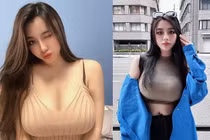 Hot girl sở hữu vòng một lớn tự nhiên, ăn mặc táo bạo