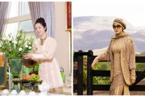 “Phú bà” Giáng My ở biệt thự 1.000 m2, du lịch muôn nơi