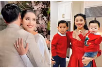 Phạm Hương rời showbiz, sống xa hoa viên mãn ở trời Tây