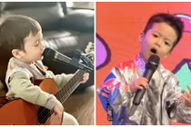 Con trai thích ca hát của Bằng Kiều và bạn gái kém 18 tuổi