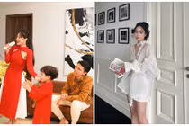 “Chị đẹp” Kiều Anh sống sang chảnh trong căn hộ cao cấp 