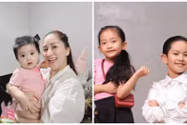 Ngắm 3 nhóc tỳ kháu khỉnh nhà Khánh Thi - Phan Hiển