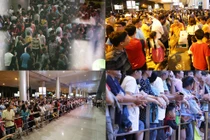 Trắng đêm vật vờ ở sân bay đón Việt kiều về quê ăn Tết