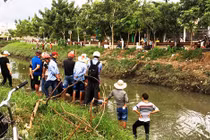 Ráo riết truy bắt tên cướp tàn ác, đạp phụ nữ, trẻ em xuống kênh