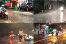 Ảnh: TP HCM mưa “trắng trời” ngay giữa cao điểm mùa khô