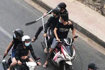 TP HCM: Hơn 30 thanh niên hỗn chiến kinh hoàng trên đường phố