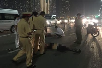 Trắng đêm xử lý hiện trường đôi nam nữ tử vong trên cầu Sài Gòn