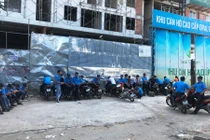 Dự án “tai tiếng” Opal Garden của Đất Xanh bị công nhân “quây"