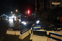 Tài xế say xỉn, lao xe Fortuner cày nát dải phân cách 