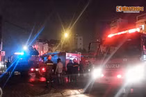 Cháy lớn tại tòa nhà Vimeco, người dân tháo chạy trong đêm