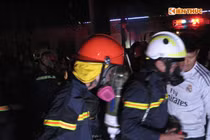 Cận cảnh hiện trường bên trong vụ cháy kinh hoàng tại Xa La