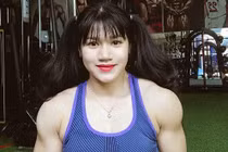 Mỹ nữ có thân hình siêu cơ bắp khiến đàn ông cũng "phát hoảng"