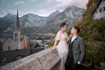 Bộ ảnh cưới tái hiện chuyện tình Paris của cặp đôi Việt