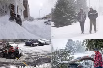 Mỹ chìm trong bão tuyết dữ dội, bất thường 