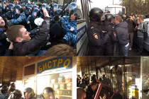 1.000 cảnh sát Nga ra quân dập tắt bạo loạn