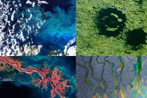 Lạ lẫm Trái đất nhìn từ không gian