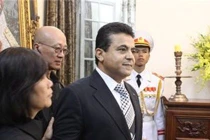 Đại sứ Palestine viếng Đại tướng Võ Nguyên Giáp