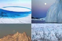 Ngắm vẻ đẹp ngoạn mục của các sông băng Greenland